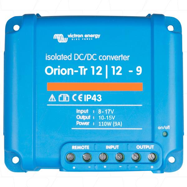 Victron Energy Orion-Tr 12/12-9A (110W) Isolated DC-DC Converter – ORI121210110R-Powerland