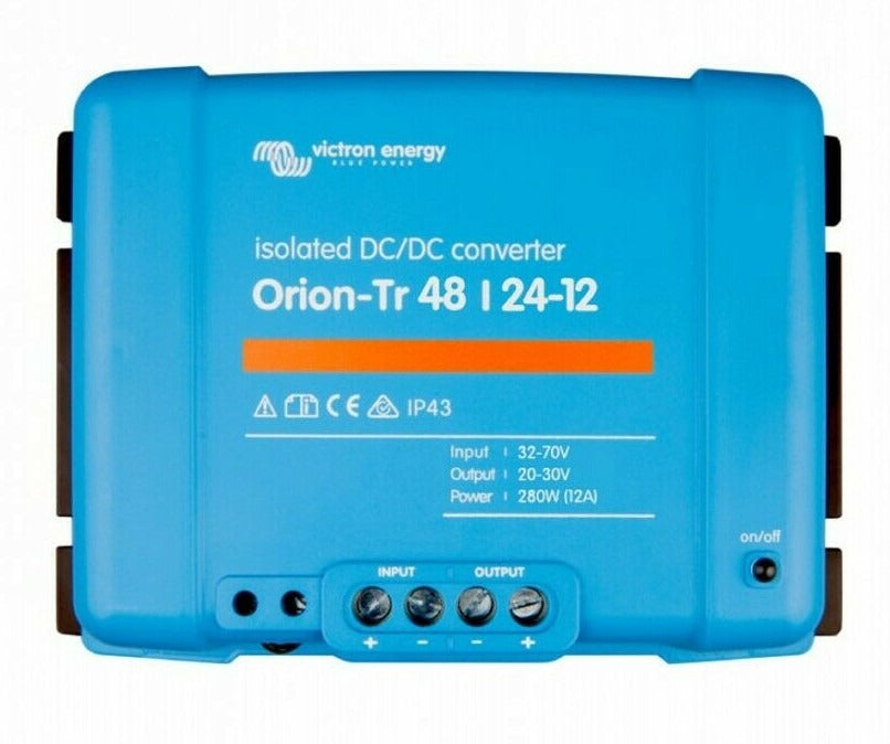 Victron Energy Orion-Tr 48/24-12A (280W) Isolated DC-DC Converter – ORI482428110-Powerland