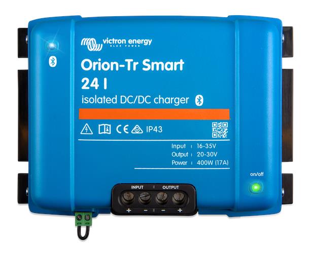 Victron Energy Orion-Tr Smart 24/12-30A (360W) Isolated DC-DC Charger – ORI241236120-Powerland