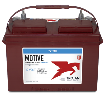 27TMH Trojan Battery Deep Cycle 12V 115Ah-Powerland