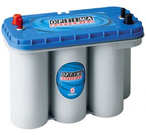 Optima BTDCM 5.5 Marine AGM Battery - 852 188 12V Ah: 75 Cold Cranking Amps: 975-Powerland