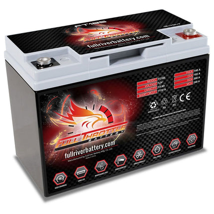 FT185 FULL THROTTLE HIGH PERFORMANCE 14AH TPPL AGM BATTERY (PC545)-Powerland