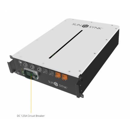 Sunsynk IP65 L5.3 Lithium Battery Module 5.32kWh LiFePO4 Battery - 48V Lithium With Integrated Breaker, Built in BMS And All Cables