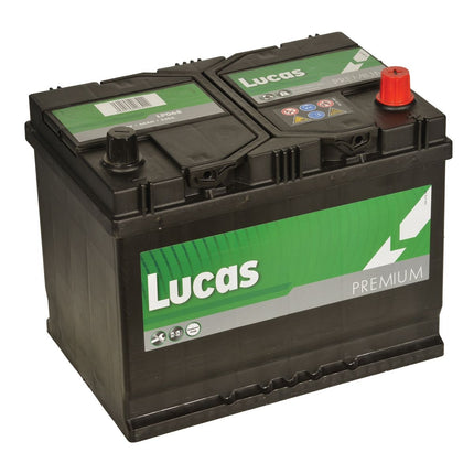 LP068 LUCAS PREMIUM CAR BATTERY 12V 68AH CCA (EN) 540A 068-Powerland