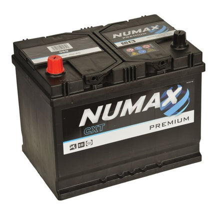 069 NUMAX CAR BATTERY 12V 68AH CCA (EN) 550-Powerland