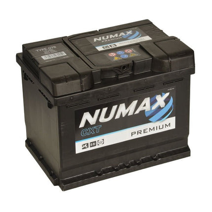 078 NUMAX CAR BATTERY 12V 56AH CCA (EN) 480-Powerland