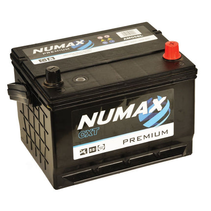 AM058L NUMAX CAR BATTERY 12V 57AH CCA (EN) 480-Powerland