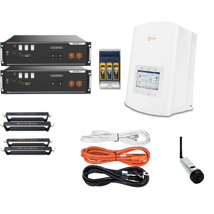 Solis 3.6kW Hybrid Storage Inverter With 7kWh Of Pylontech Lithium Battery Storage Kit-Powerland