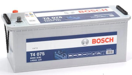 T4 075 BOSCH TRUCK BATTERY 12V 140AH (CCA 800 amps) UK 627HD T4075-Powerland