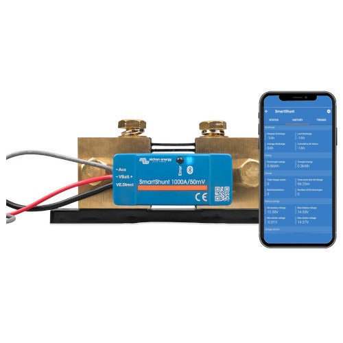 Victron Energy SmartShunt IP65 1000A – SHU065210050-Powerland