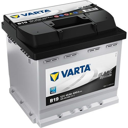 TYPE 012 VARTA CAR BATTERY 12V 45AH CCA (EN) 400A (B19) (545 412 040)-Powerland