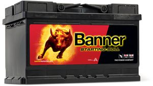 BANNER STARTING BULL BATTERY 082/086 (57233) 12V 72Ah (CCA EN 650)-Powerland