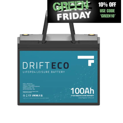 Drift Eco 100Ah 12V Leisure Battery