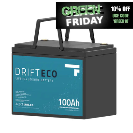 Drift Eco 100Ah 12V Leisure Battery