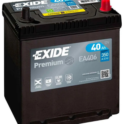 EA406 EXIDE PREMIUM CAR BATTERY W054TE-Powerland