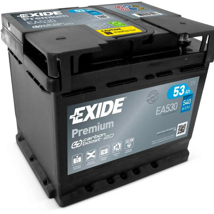 EA530 EXIDE PREMIUM CAR BATTERY 079TE-Powerland