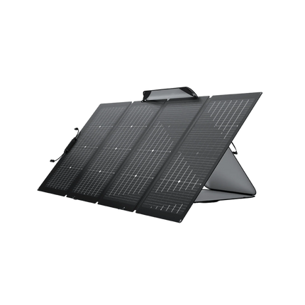 Ecoflow 220W Bifacial Portable Solar Panel Battery-Powered Generators