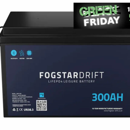 Fogstar Drift 12V 300Ah Lithium Leisure Battery