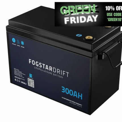 Fogstar Drift 12V 300Ah Lithium Leisure Battery