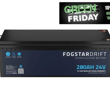 Fogstar Drift 24V 280Ah Lithium Leisure Battery