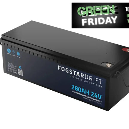 Fogstar Drift 24V 280Ah Lithium Leisure Battery