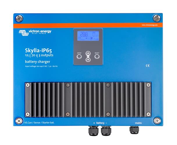 Victron Energy Skylla-IP65 12/70(3) 120-240V – SKY012070100-Powerland