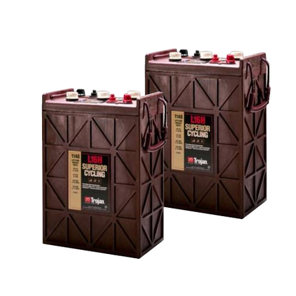 2x L16H Trojan Battery Deep Cycle 6V 435Ah-Powerland