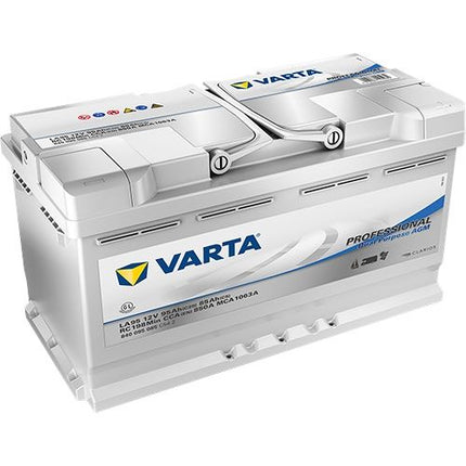 LA95 VARTA DUAL PURPOSE AGM LEISURE BATTERY 12V 95Ah CCA(EN) 850A 840 095 085-Powerland