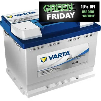 LFS60 VARTA PROFESSIONAL DC LEISURE BATTERY 60AH (930 060 054) - Powerland Renewable Energy