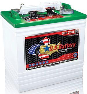 US Battery 125 XC2 Deep Cycle 6V 242Ah (US125)-Powerland