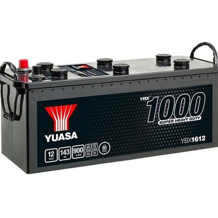 627SHD YUASA CARGO SUPER HEAVY DUTY BATTERY 12V 143AH YBX1612-Powerland