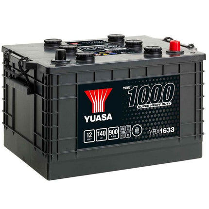 633HD YUASA CARGO HEAVY DUTY BATTERY 12V 140AH YBX1633-Powerland