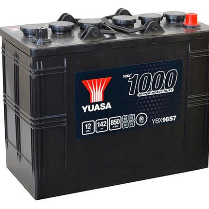 YBX1657 YUASA SUPER HEAVY DUTY BATTERY 12V 142AH-Powerland