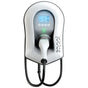 Zappi EV charger 7kw to 22kw tethered white - Type 2