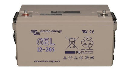Victron Energy Gel Deep Cycle Battery 12V 265Ah – BAT412126101-Powerland
