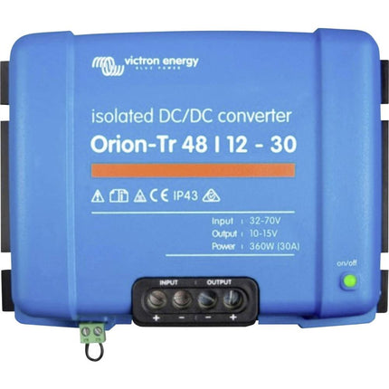 Victron Energy Orion-Tr 48/12-30A (360W) Isolated DC-DC Converter – ORI481240110-Powerland